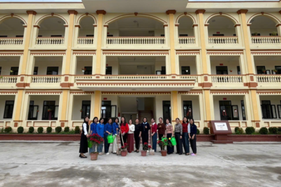 KHAI XUÂN 2026 VÀ HƯỞNG ỨNG PHONG TRÀO “TẾT TRỒNG CÂY” TẠI TRƯỜNG TIỂU HỌC QUỸ NHẤT