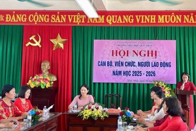 🎓 HỘI NGHỊ CÁN BỘ, VIÊN CHỨC – NGƯỜI LAO ĐỘNG NĂM HỌC 2025-2026 TRƯỜNG TIỂU HỌC QUỸ NHẤT